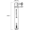 Blackburn Airstik 2 stadija HV 160psi grafitas (BBN- 7085513)
