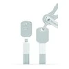 BlueLounge KII rakto mikro USB baltas įkroviklis (KI-MC-WH)
