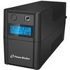 Power Walker UPS LINE-INTERACTIVE 850VA, 4X IEC, RJ11 IN/OUT, USB, LCD