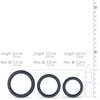 ‎Easytoys Boners 3 Ring Kit Flat Silicone Adjustable Anatomic Set (3 Sizes)