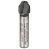 Bosch Dvipusė pusapvalė freza H R=6 mm, l=9,5 mm,kotas 8m