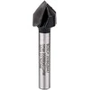 Bosch "V" formos frezos 6 mm D1 12,7 mm, L 12,7 mm,90°