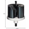 7 dalių gręžimo karūnėlių rinkinys Bosch 2609255636; 26-64 mm