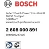 Bosch Medžiaginis dulkių maišas GAS 12/40, 3 vnt.