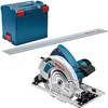 Žiedinis pjūklas Bosch GKS 85 G 2200 W 235 mm (0615990M92) + kreipiamasis bėgis FSN 1400
