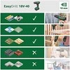 Akumuliatorinis dviejų greičių gręžtuvas-suktuvas Bosch EasyDrill 18V-40