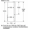 Bosch KFN96APEA Serija 4, Prancūziško tipo apačioje montuojamas šaldiklis, 5 durų, 183 x 90.5 cm, Nerūdijančio plieno
