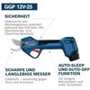 Bosch GGP 12V-25 (be akumuliatoriaus ir kroviklio) Akumuliatorinis žirklės