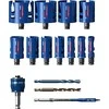 Gręžimo karūnų rinkinys Bosch EXPERT CONSTRUCTION MATERIAL; 20-76 mm; 15 vnt.
