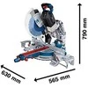 Bosch GCM 18V-305 GDC, CT be akumuliatoriaus ir kroviklio, CoMo