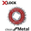 Bosch X-LOCK šepetys iš plieno 75 mm, 0,3 mm