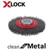 Bosch X-LOCK šepetys lenkta viela 115 mm