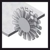 Bosch X-LOCK šepetys lenkta viela 115 mm