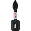 Bosch Suktuvo antgaliai PH1 2 vnt./ Impact, L=25mm