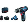 Bosch Akumuliatorinis smūginis gręžtuvas-suktuvas GSB 12V-15, 2x2.0Ah