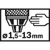 Bosch Greitos fiks.gręžimo patr 1/2-20, 1,5-13,0 mm