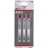 Bosch 3 siaurapj. pjūkleliai T 301 CHM