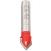 Bosch V formos išdrožos frezos 8 mm, D 12,7 mm, L 10 mm