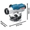Bosch Optinis nivelyras kompl. GOL 26 D (BT160, GR500, Case)
