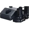 Bosch Akumuliatorius + kroviklis GBA 12V 2x6.0Ah + GAL 12V-40