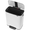 Brabantia Šiukšlių dėžė su pedalu, Bo 60L - baltos spalvos