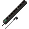 Brennenstuhl Eco-Line prailgintuvas, 8 xCEE 7/4, 1xCEE 7/7, mygtukas, 3m, apsauga nuo vaikų , juodas 1159300018 / GT-509