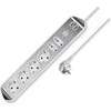 Buitinis ilgintuvas BRENNENSTUHL, 6 vietų, 2 USB, 2 m