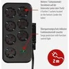 Listwa zasilająca Brennenstuhl Brennenstuhl estilo Duplex Steckdosenleiste