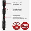 Brennenstuhl Akku Taschenlampe LED LuxPremium TL 210 AF, IP44, 200lm