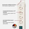 Brennenstuhl Ilgintuvas su įžeminimu ir jungikliu 10-viet./3m/3x1.5mm baltas