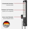 Brennenstuhl Premium-Line maitinimo juostelė 6 lizdai 3 m balta ir-juoda (1951560102)