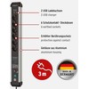 Brennenstuhl Brennenstuhl 1391010610 skirstytuvas 3 m 6 x maitinimo lizdas Vidinis juodas, sidabrinis