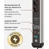 Brennenstuhl 1391010620, 3 m, Vidinis, Kampinis, IP20, Aliuminis, Juoda, Sidabras