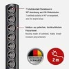 Brennenstuhl ÜSS Primera-Tec 7x: 2+5, juoda, 2m