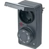 Brennenstuhl Timer mit Dämmerungssensor mechan. IP44 anthr.