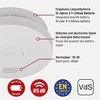 4x Brennenstuhl dūmų detektorius 10 metų VDS3131 patikrintas