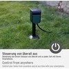 Brennenstuhl WiFi lauko lizdas 2 krypčių IP44 su įžeminimo smaigaliu