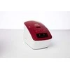 Etikečių spausdintuvas Brother QL-600R - Etikečių spausdintuvas - termodruk - Rolle (6,2 cm) - 300 x 300 dpi - bis zu 71 mm/Sek. - USB 2.0 - balta, raudona