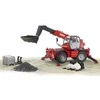 BRUDER krautuvas Manitou Telescopic MRT 2150 (su aksesuarais), 2129