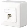 Port METZ CONNECT E-DAT C6A 1 prievadas AP grynai baltas