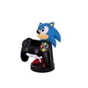 Exquisite Gaming Cable Guys: Sonic The Hedgehog - Sonic, Telefono arba Valdiklio laikiklis. Komplekte USB kabelis