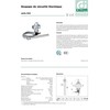 Caleffi International Nv „Caleffi“ terminis apsauginis vožtuvas kietojo kuro katilams su dvigubu temperatūros jutikliu 3/4'' (543513)