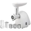 Mėsmalė Camry | CR 4802 | Baltas | 600-1500 W | Greičių skaičius 1 | Middle size sieve, mince sieve, poppy sieve, plunger, sausage filler, vegatable attachment.