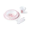 CANPOL BABIES plastikinių indų ir įrankių rinkinys CUTE ANIMALS, 4/401_pin