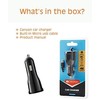 CANYON automobilinis pakrovėjas C-031 2.4A/USB-A įmontuotas MicroUSB Juodas
