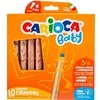 Kreidelės mažyliams CARIOCA BABY 3in1 1+, 10 vnt.