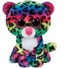 TY Beanie Boos pliušinis spalvotas leopardas DOTTY, 15,5 cm, 37189