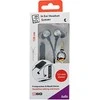 2GO In-Ear Stereo Ausinės "Luxury" Zipper-Style, Juodos spalvos