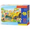 Castorland Dėlionė 20 vnt. - Buldozeris