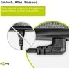 Goobay CONNECTION CABLE EURO PLUG ANGLED AT BOTH ENDS, 3 M, Juodas